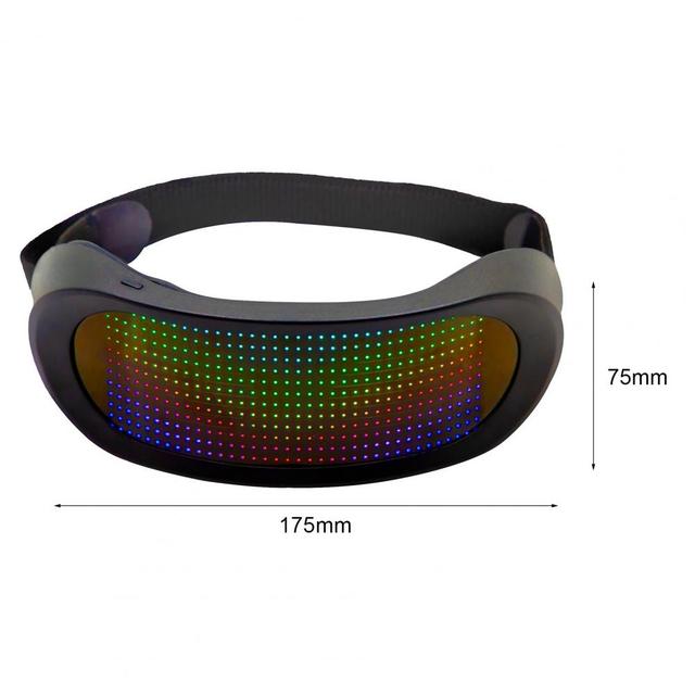 Customizable RGB Bluetooth Goggles