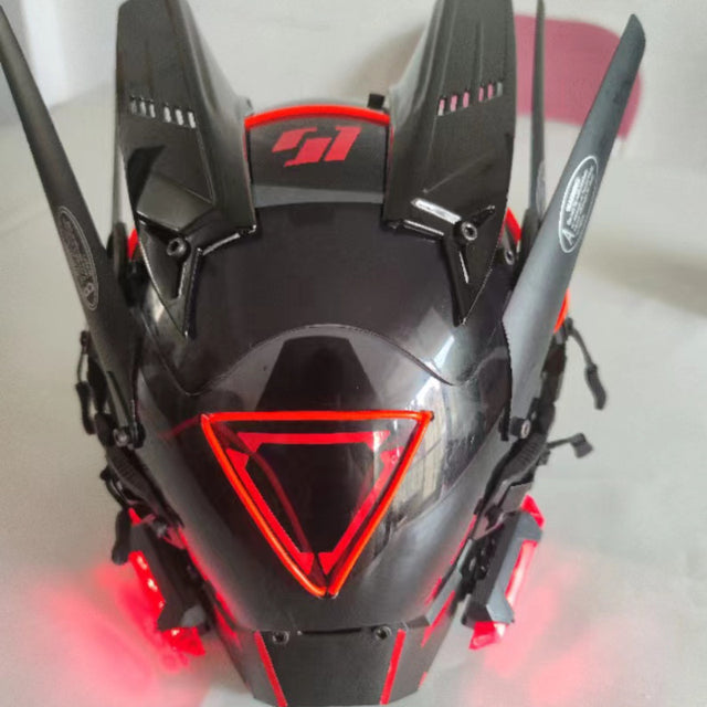 Red Triangle Sentinel Mask