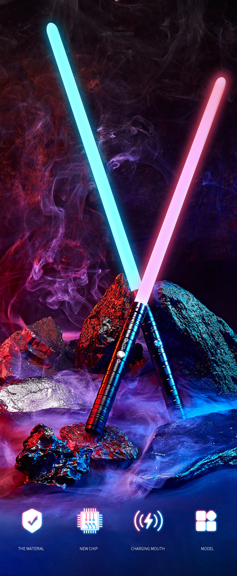 Light Sabers and Light Staff Adapter