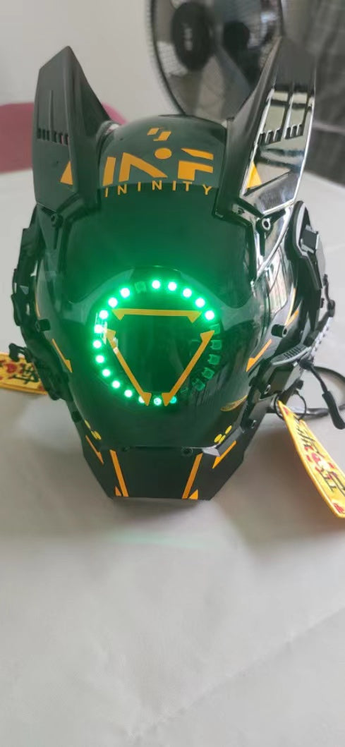 Neo Yellow Sentinel Mask