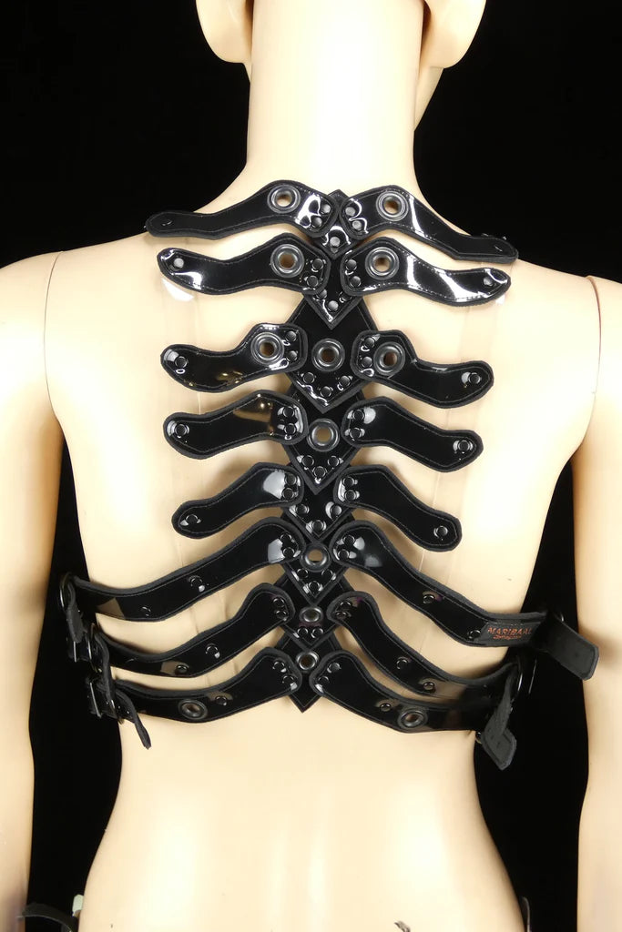 Black Maskinbien Ribcage Harness