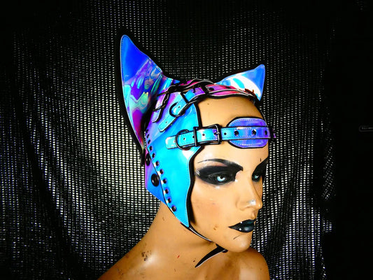 Iridescent Kitty Hood